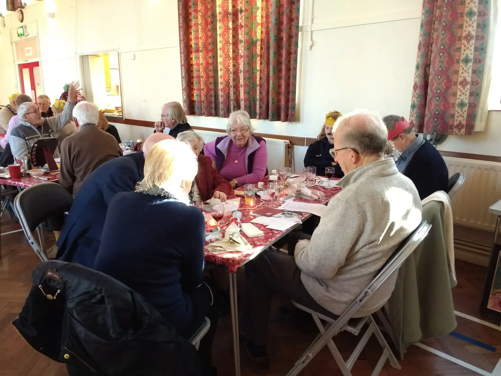 Christmas party, second sitting