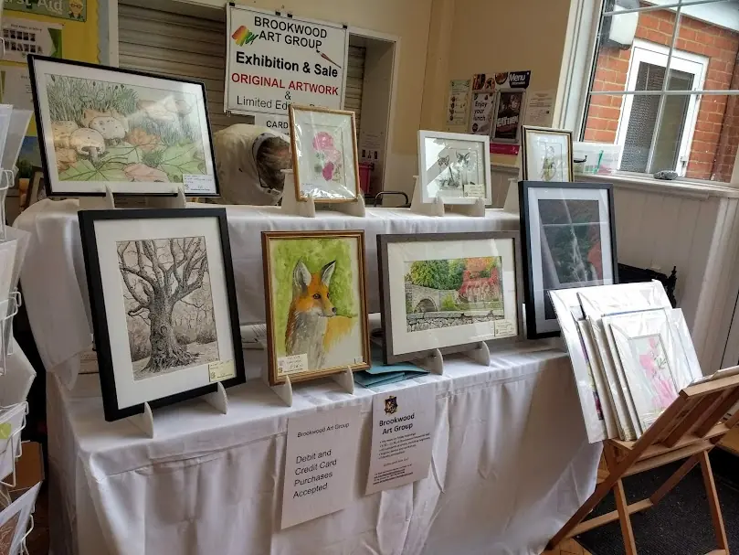 Exhibition and sale — original artwork